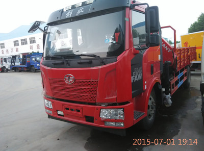 解放j6隨車吊廠家價格圖片_高清圖_細節(jié)圖-隨州程力股份 -